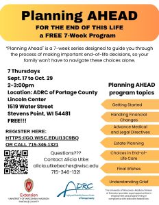 Planning AHEAD
